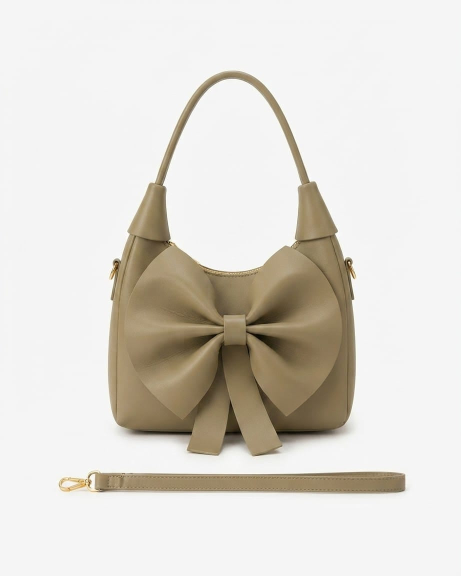 Elegant Bow Shoulder Bag for Women