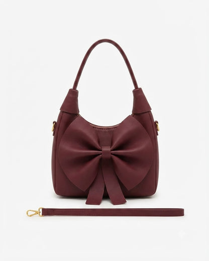 Elegant Bow Shoulder Bag for Women