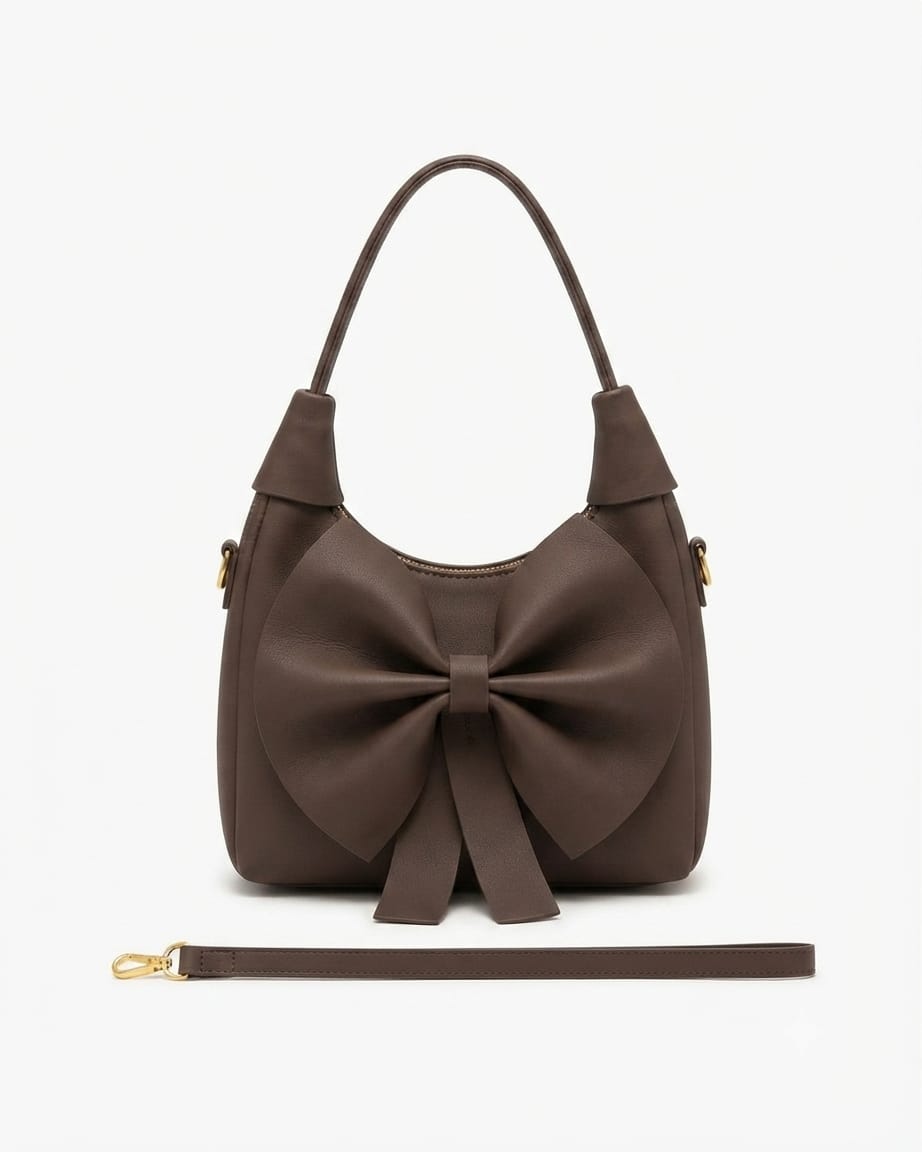 Elegant Bow Shoulder Bag for Women