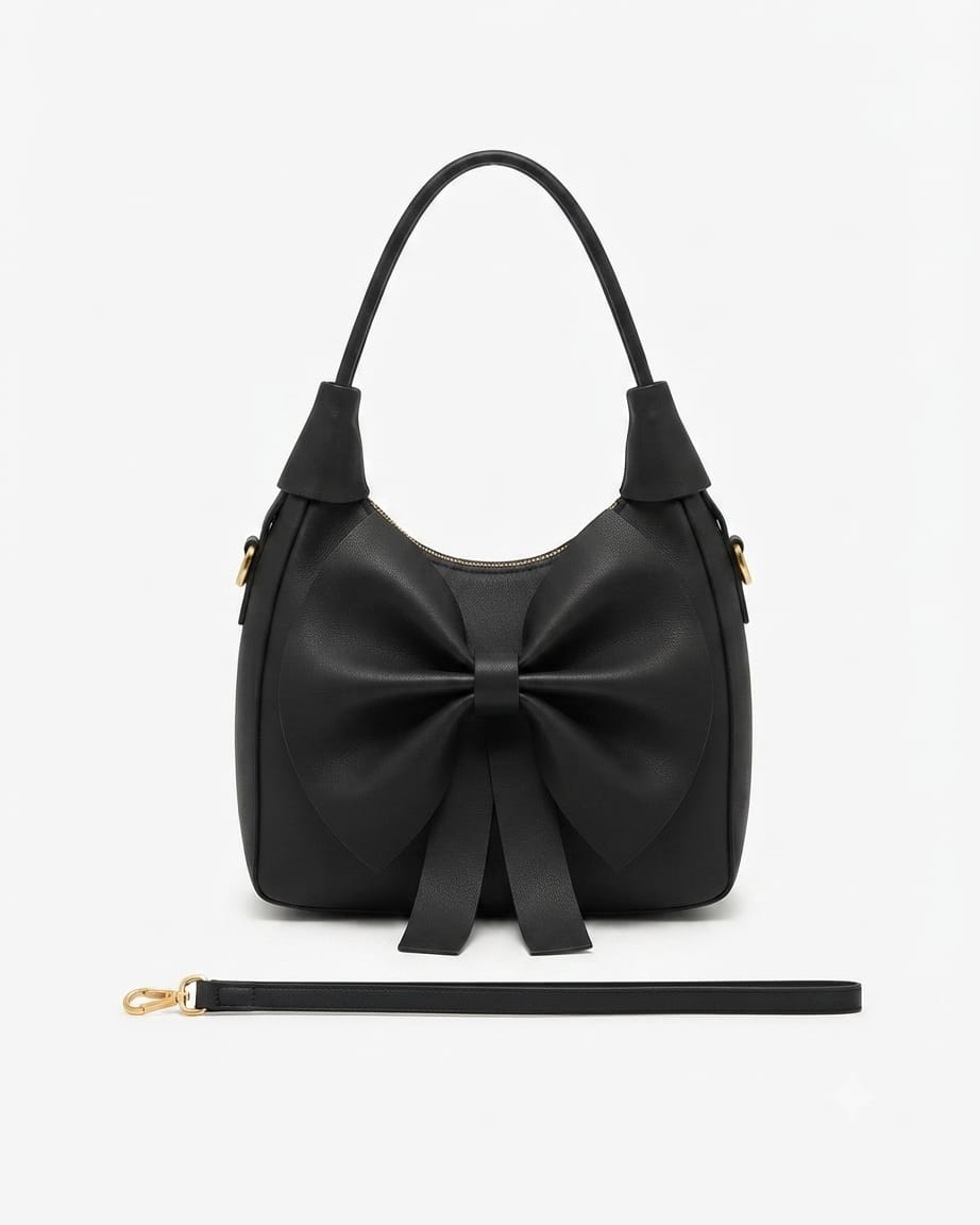Elegant Bow Shoulder Bag for Women