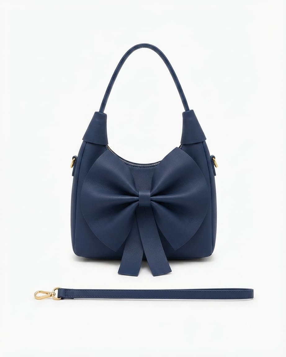 Elegant Bow Shoulder Bag for Women