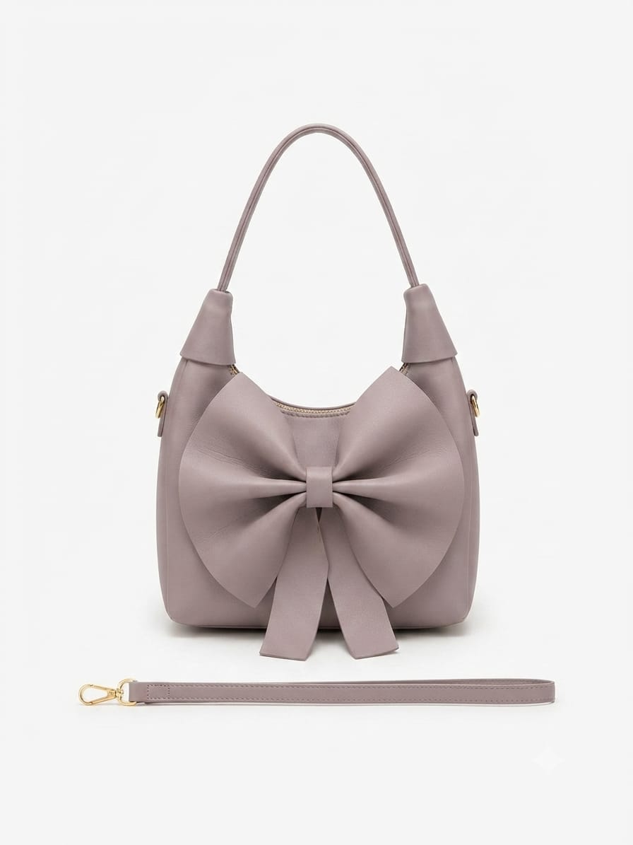 Elegant Bow Shoulder Bag for Women