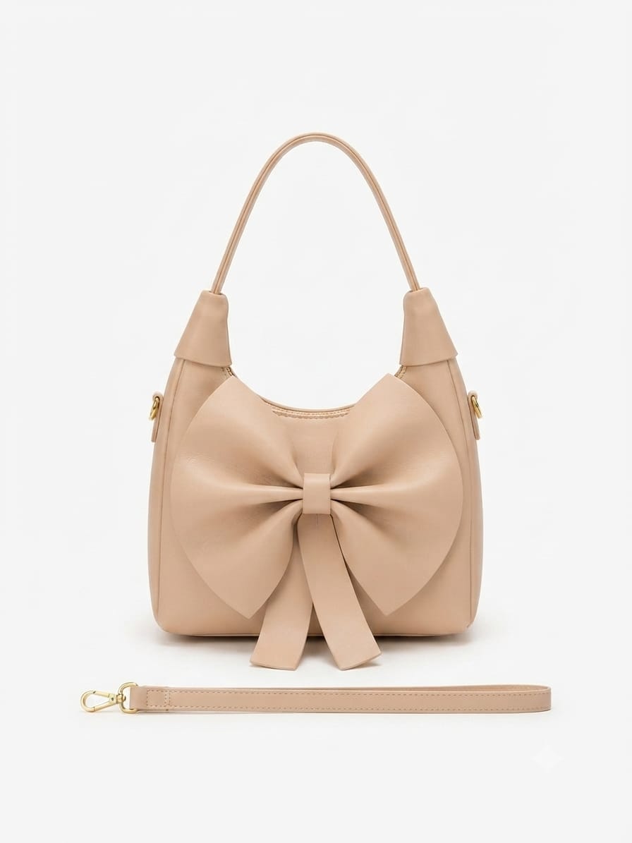 Elegant Bow Shoulder Bag for Women