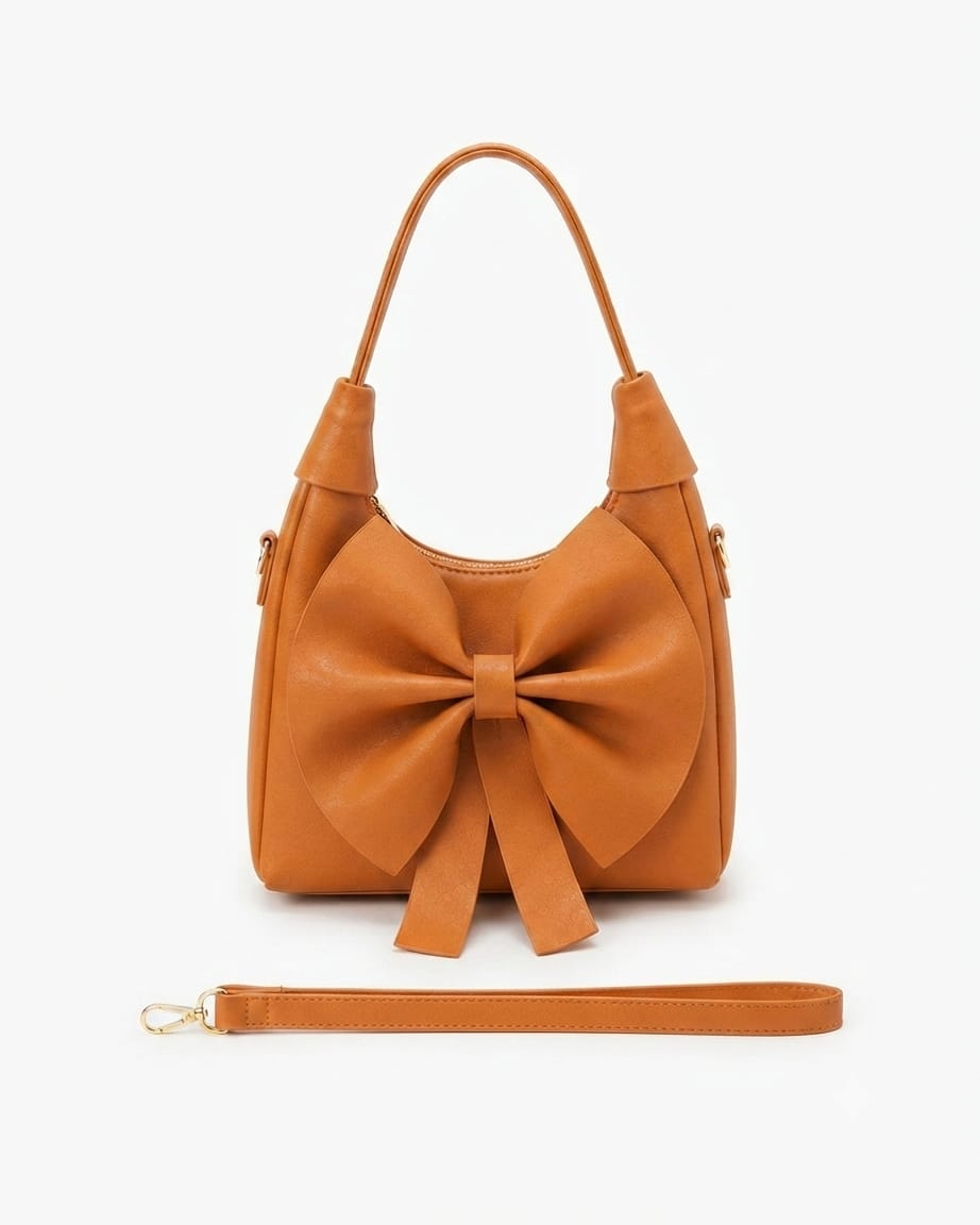 Elegant Bow Shoulder Bag for Women