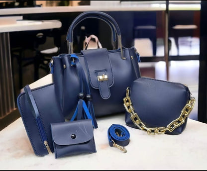 5-Piece Luxury Handbag Set for Women | Bags by Bilal