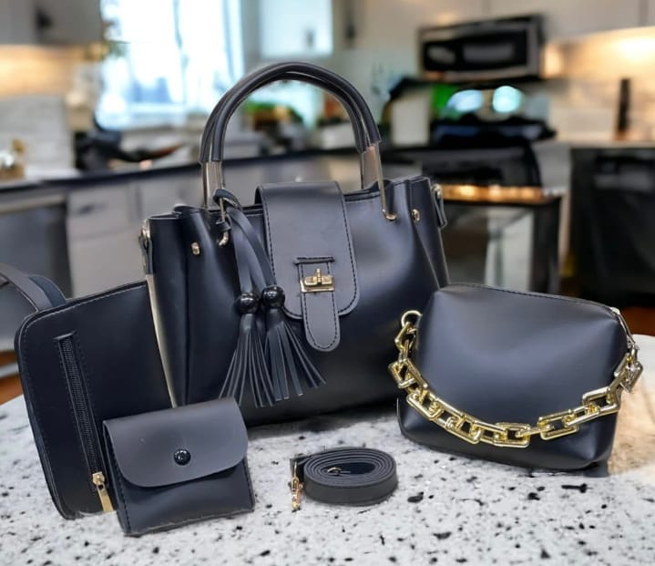 5-Piece Luxury Handbag Set for Women | Bags by Bilal