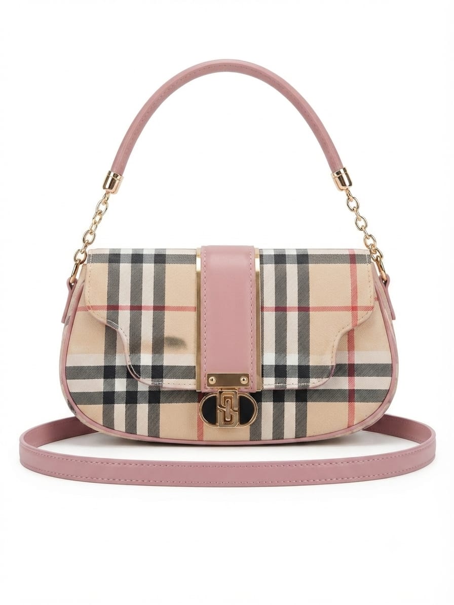 Signature Monogram Saddle Bag