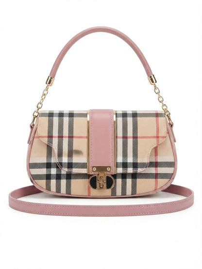 Signature Monogram Saddle Bag