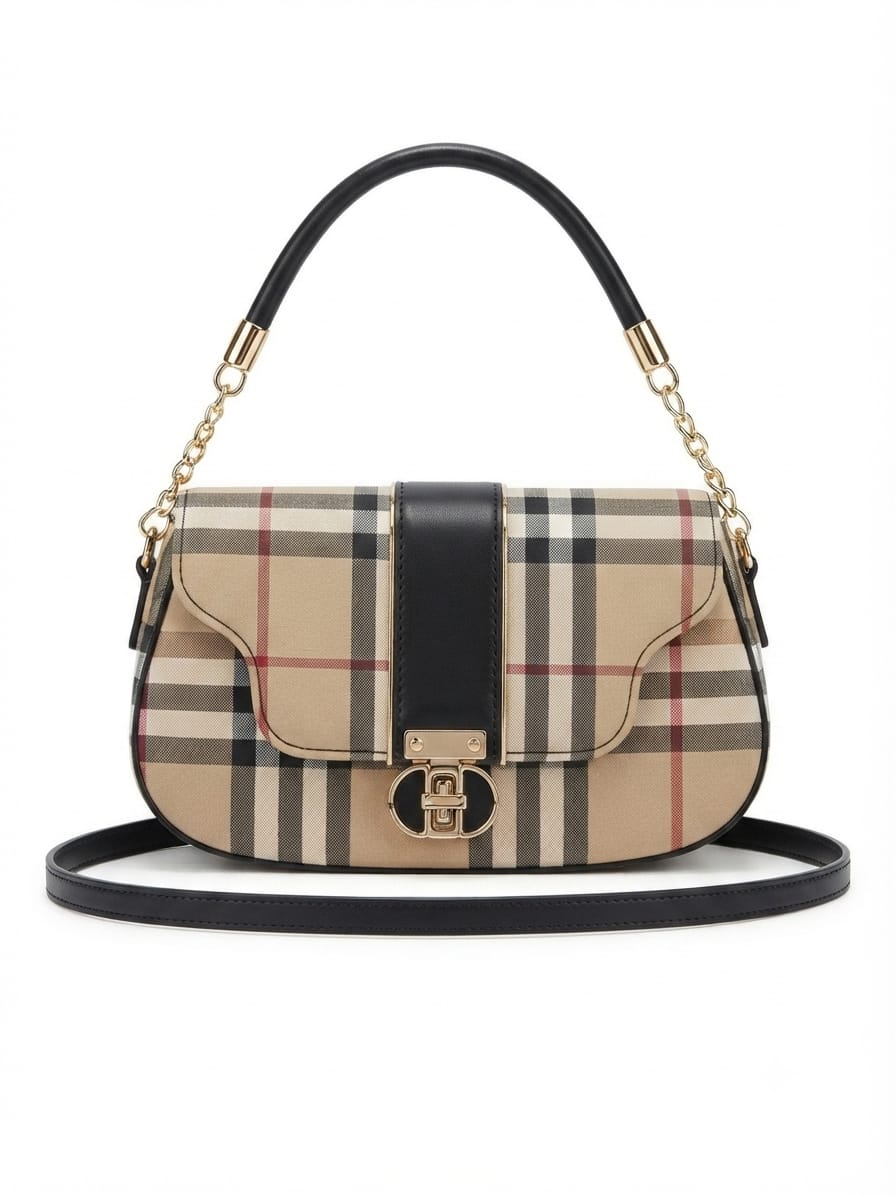 Signature Monogram Saddle Bag