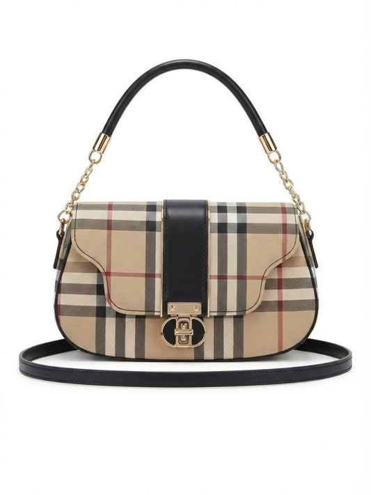 Signature Monogram Saddle Bag