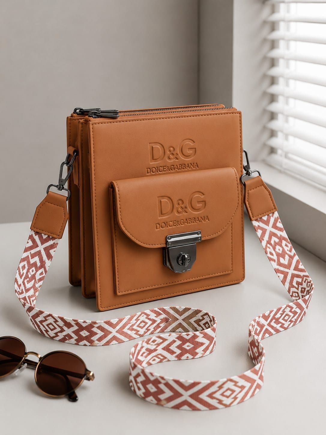 Structured Urban Crossbody Bag