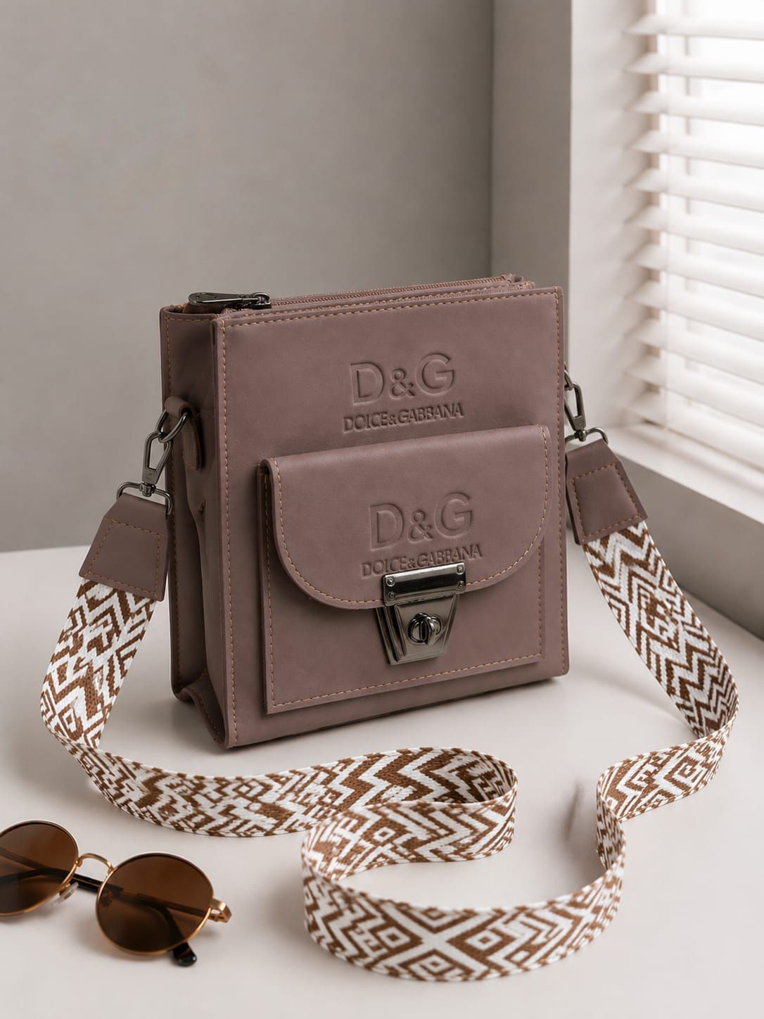 Structured Urban Crossbody Bag