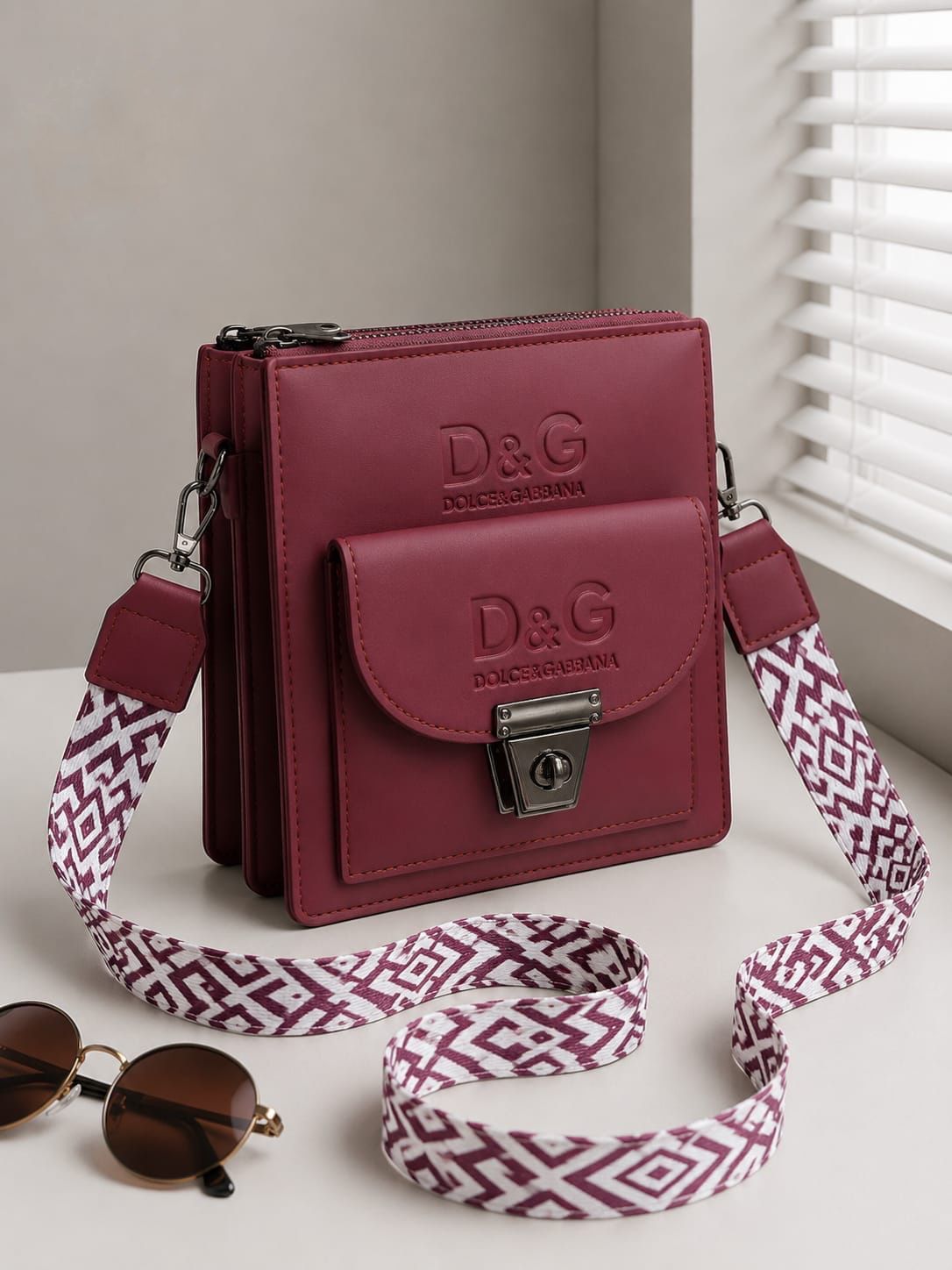 Structured Urban Crossbody Bag