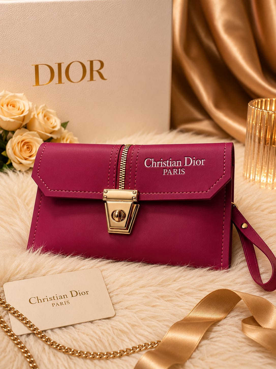 Structured Envelope Wristlet
