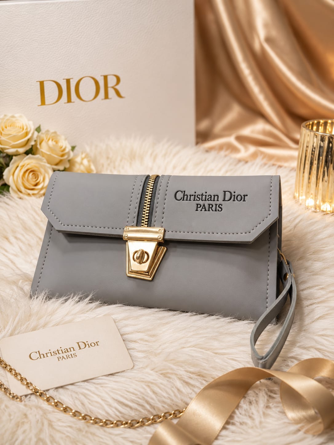 Structured Envelope Wristlet
