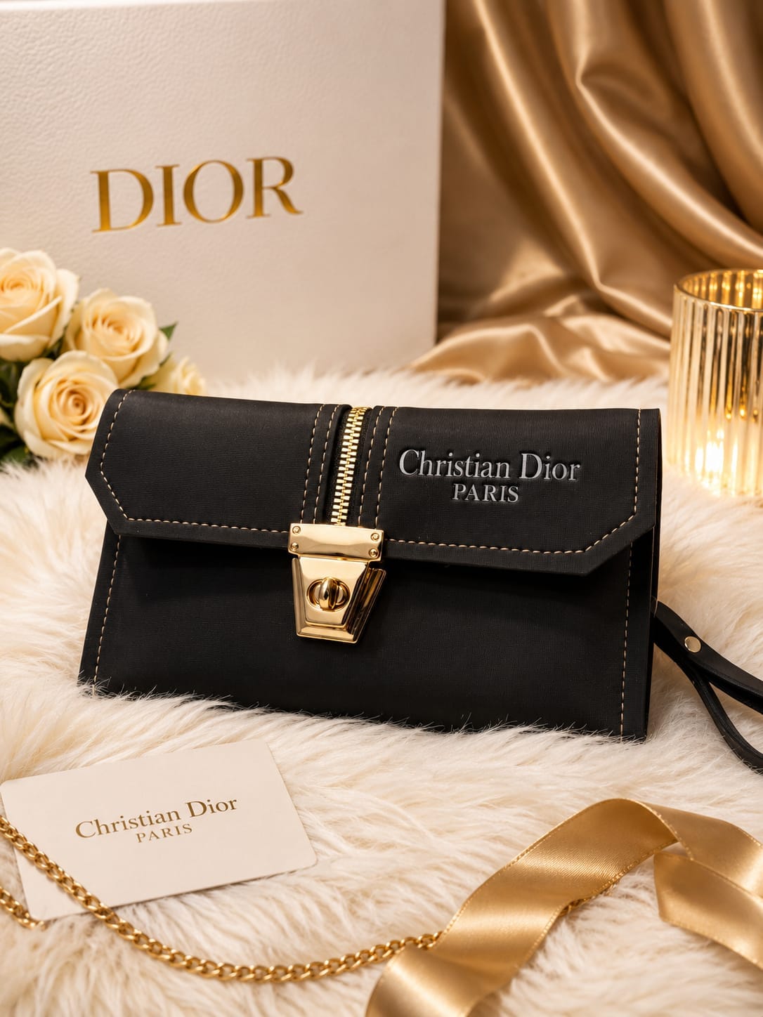 Structured Envelope Wristlet