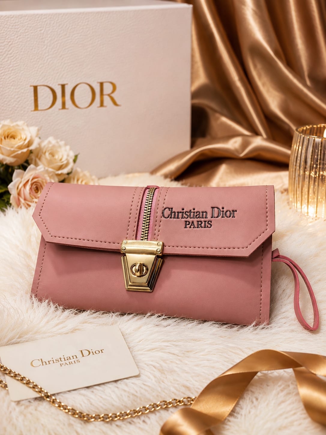 Structured Envelope Wristlet